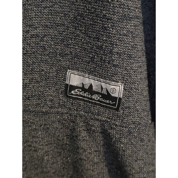 Men's Eddie Bauer Pullover Fleece XL Gray‎ - Picture 4 of 8
